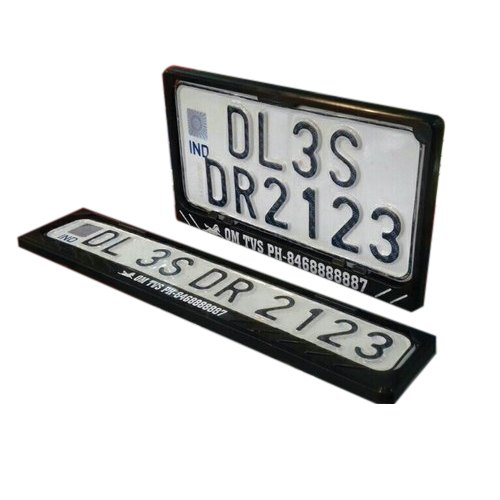 Bike Number Plate Frame