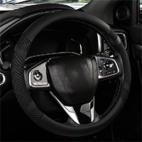 Leather Steering Wheel Cover