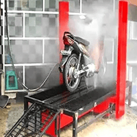 Two Wheeler Washing System