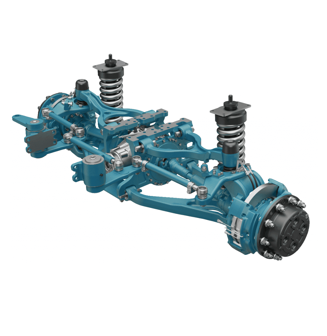 Axle suspensions