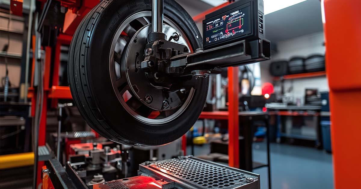 3D Wheel Alignment Machine
