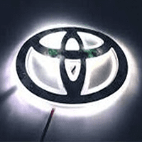 Back Light Badge
